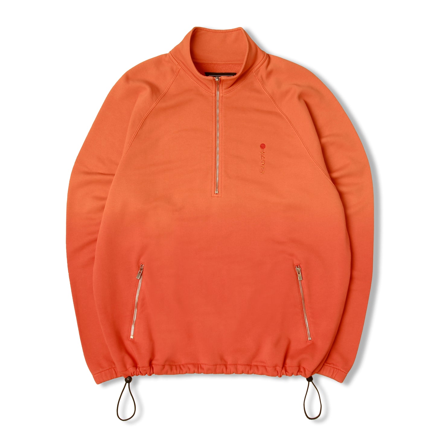 Edwin Tonic Popover Sweat - Oxyde Red