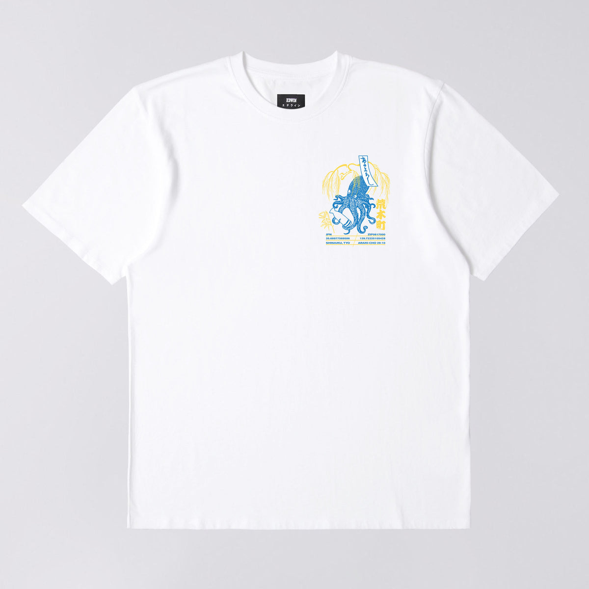 Edwin Drink Mood T-Shirt - White