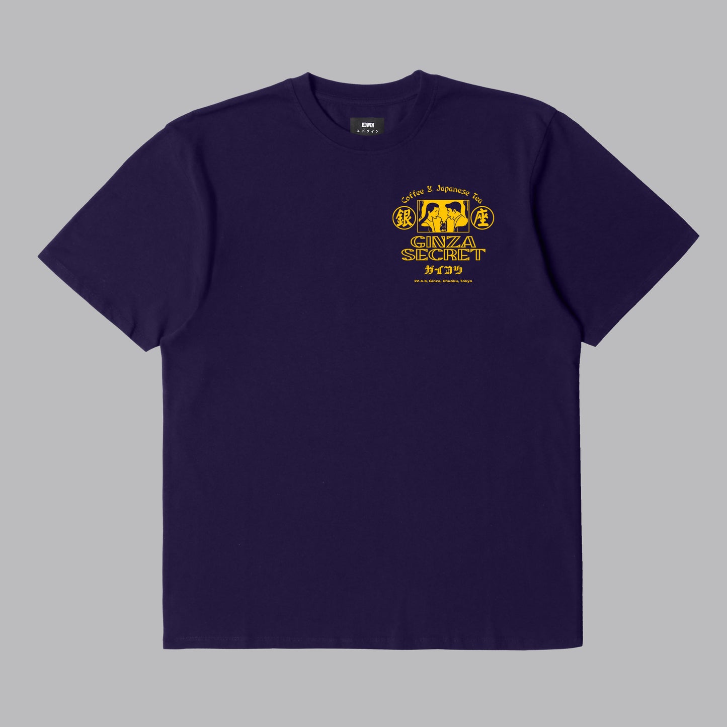 Edwin Ginza Secret T-Shirt - Parachute Purple
