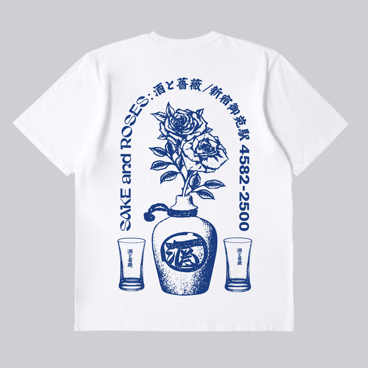 Edwin Sake And Roses T-Shirt - White