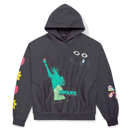 Awake NY Stefan Meier Hoodie - Charcoal