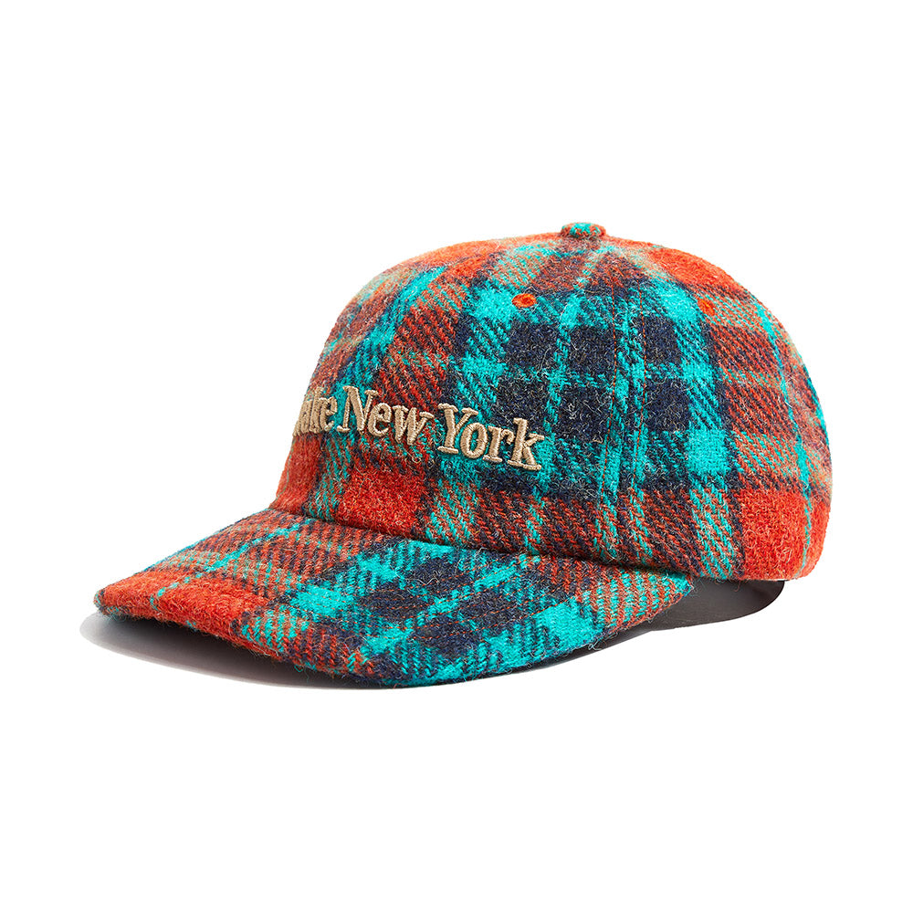 Awake NY Harris Tweed 6-Panel Cap - Red Multi