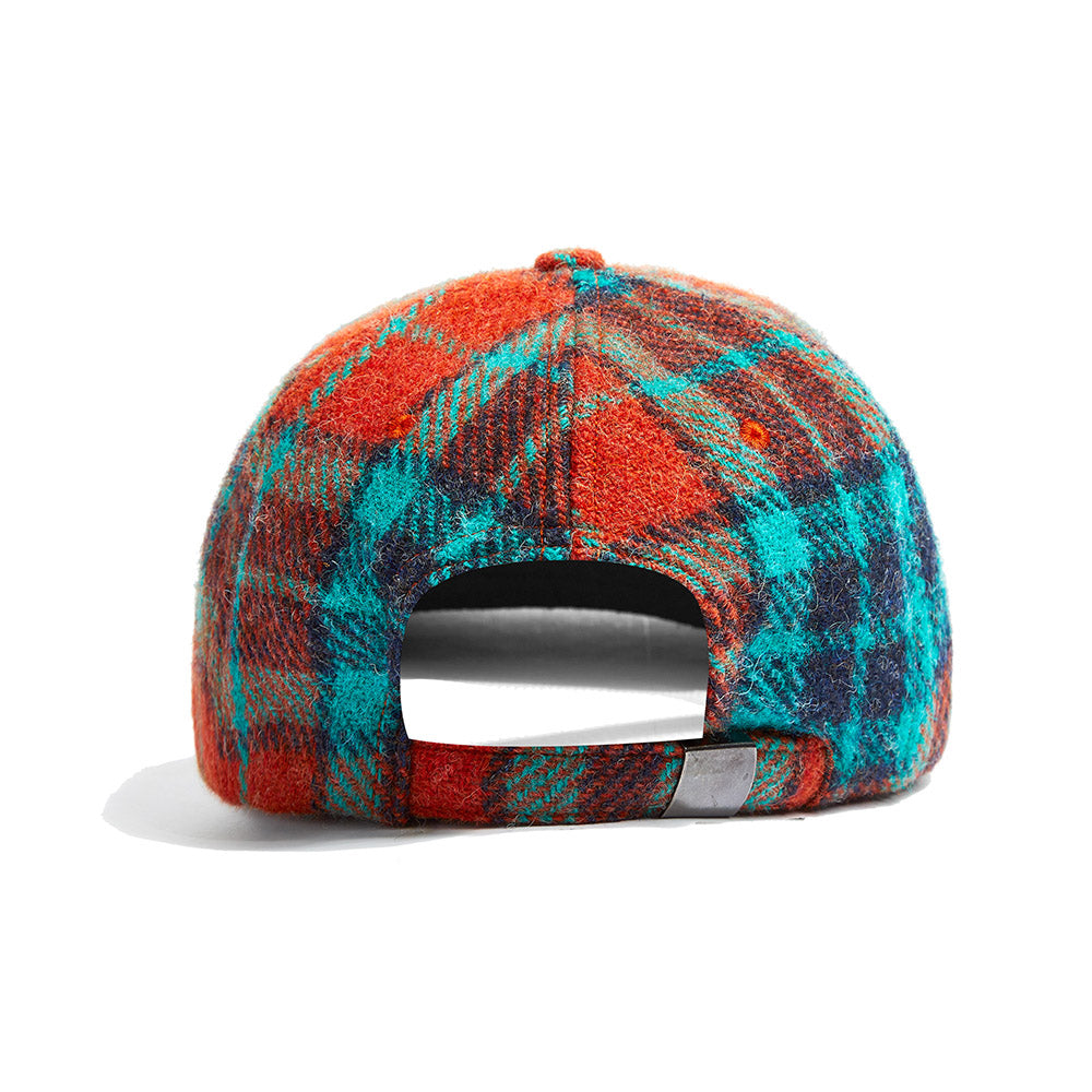 Awake NY Harris Tweed 6-Panel Cap - Red Multi