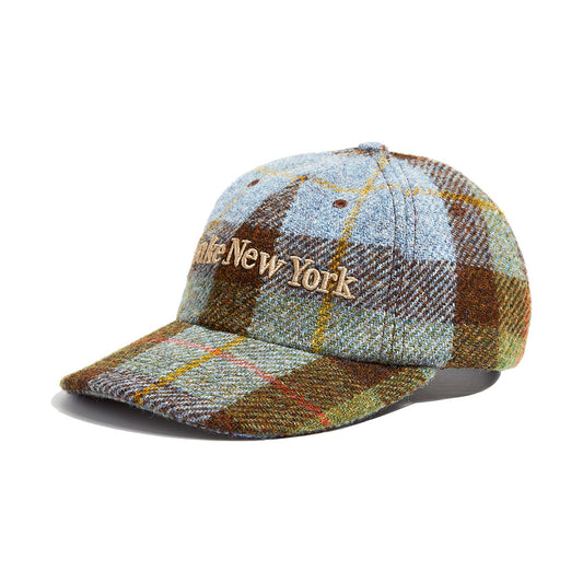 Awake NY Harris Tweed 6-Panel Cap - Brown Multi