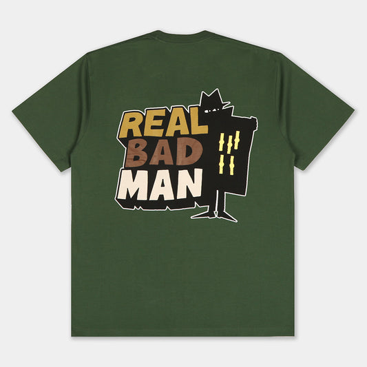 Real Bad Man Logo T-Shirt Volume 12 - Hunter Green