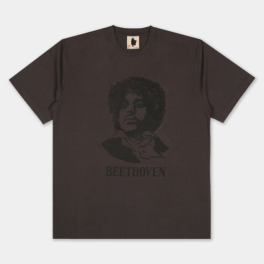 Real Bad Man Beethoven T-Shirt - Washed Black