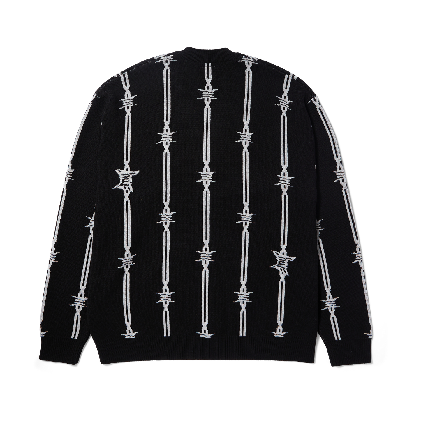 HUF Barbed Wire Cardigan - Black