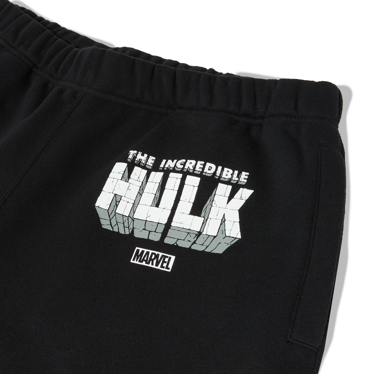 HUF x Hulk Battle Fleece Short - Black