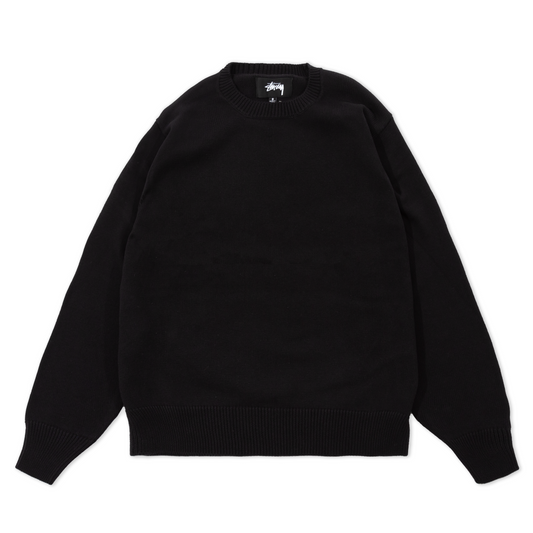 Stüssy Bent Crown Sweater - Black
