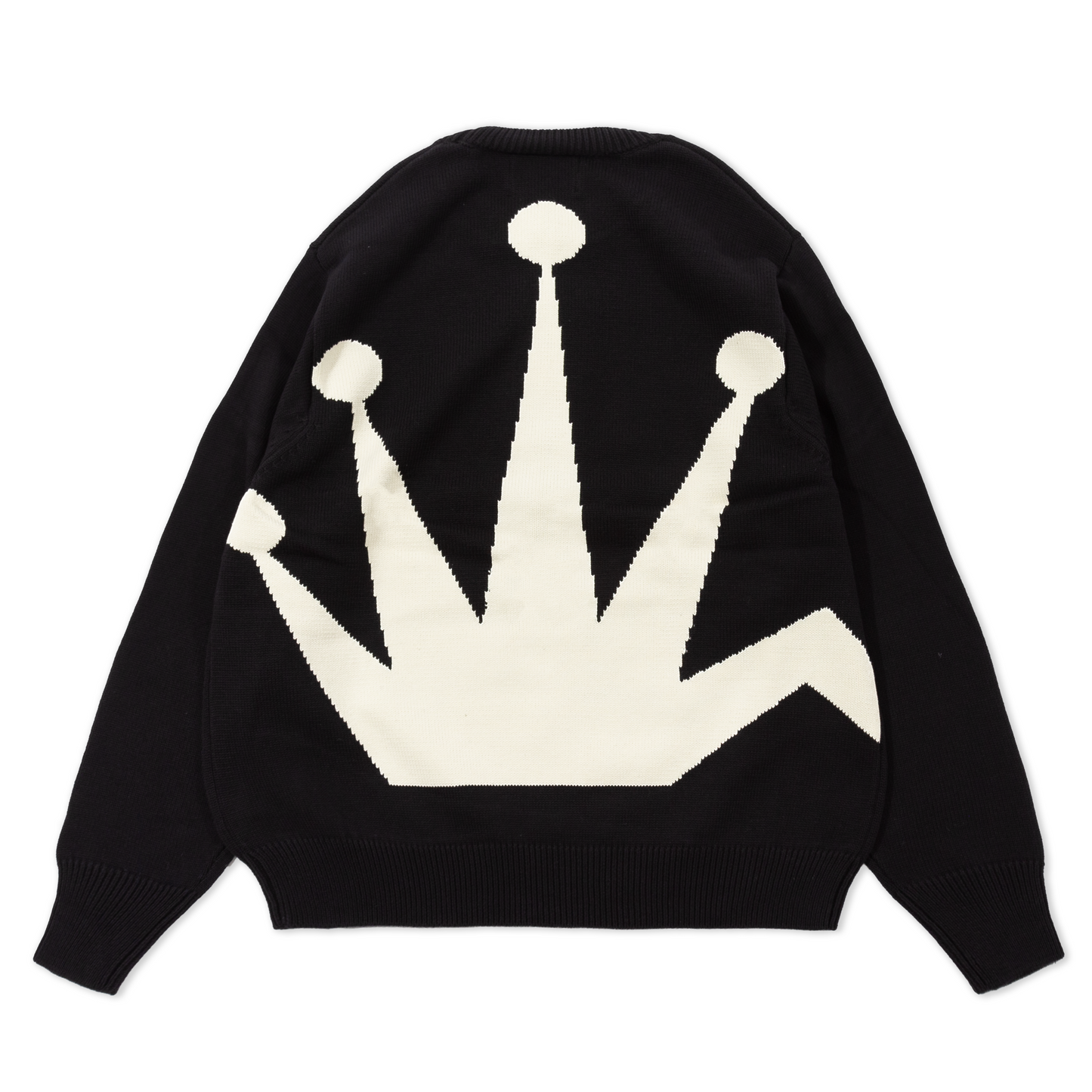 Stüssy Bent Crown Sweater - Black