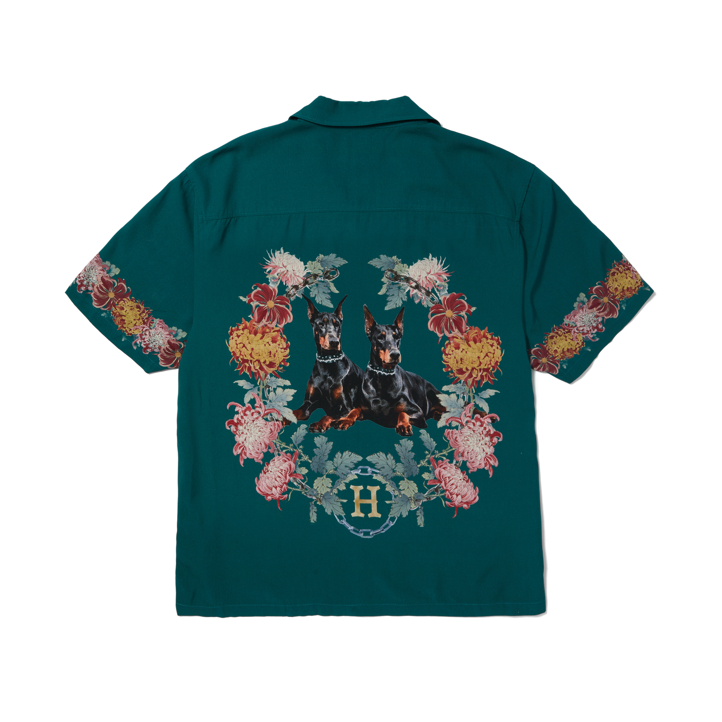 HUF Best Boys SS Resort Shirt - Pine