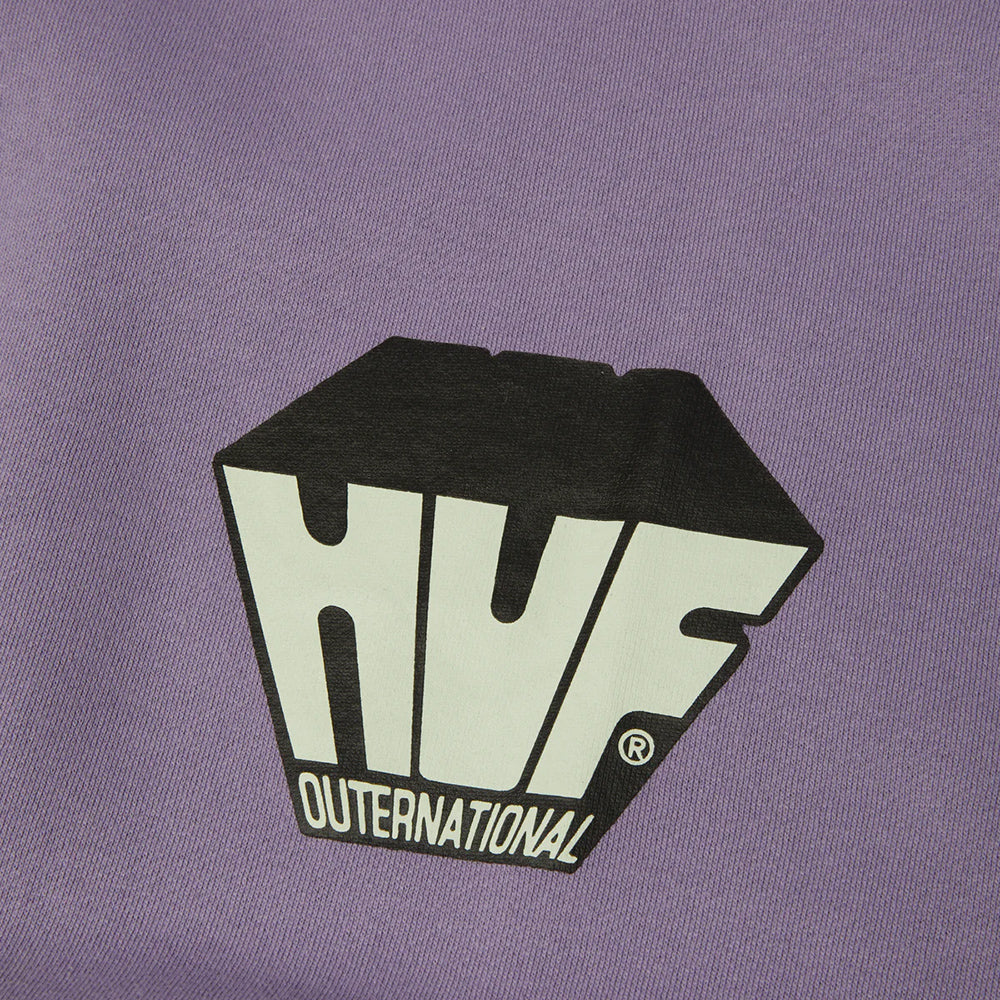 HUF Big Block Crew - Dust Purple