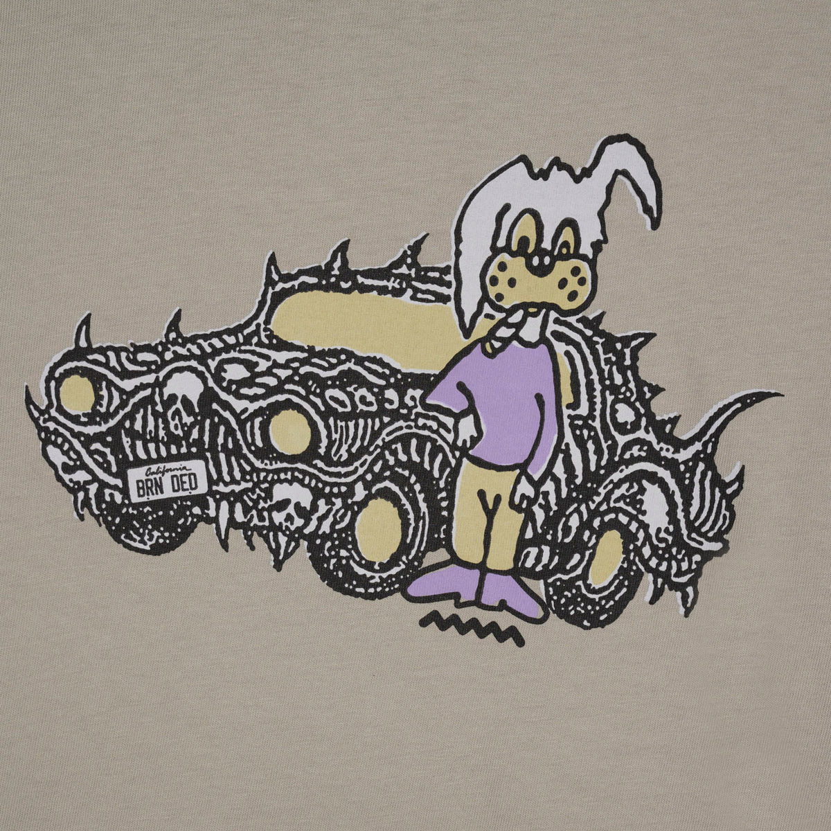 Brain Dead Bio Dog LS T-Shirt - Seagrass