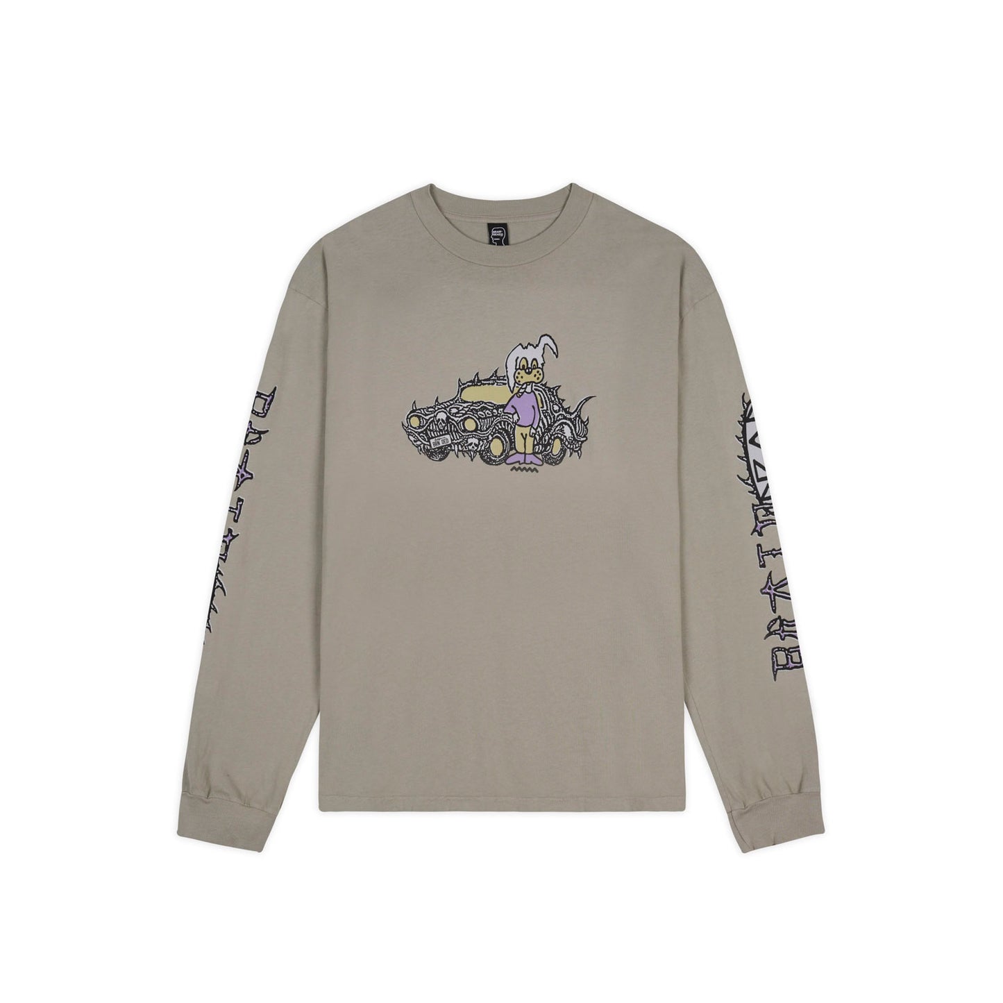 Brain Dead Bio Dog LS T-Shirt - Seagrass
