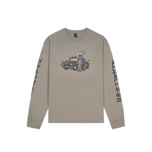 Brain Dead Bio Dog LS T-Shirt - Seagrass