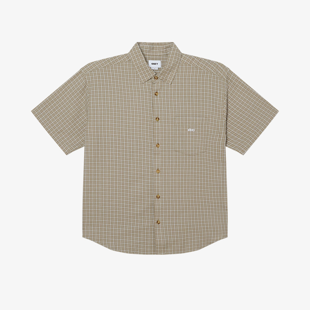 OBEY Bigwig Ian Shirt - Sage Multi