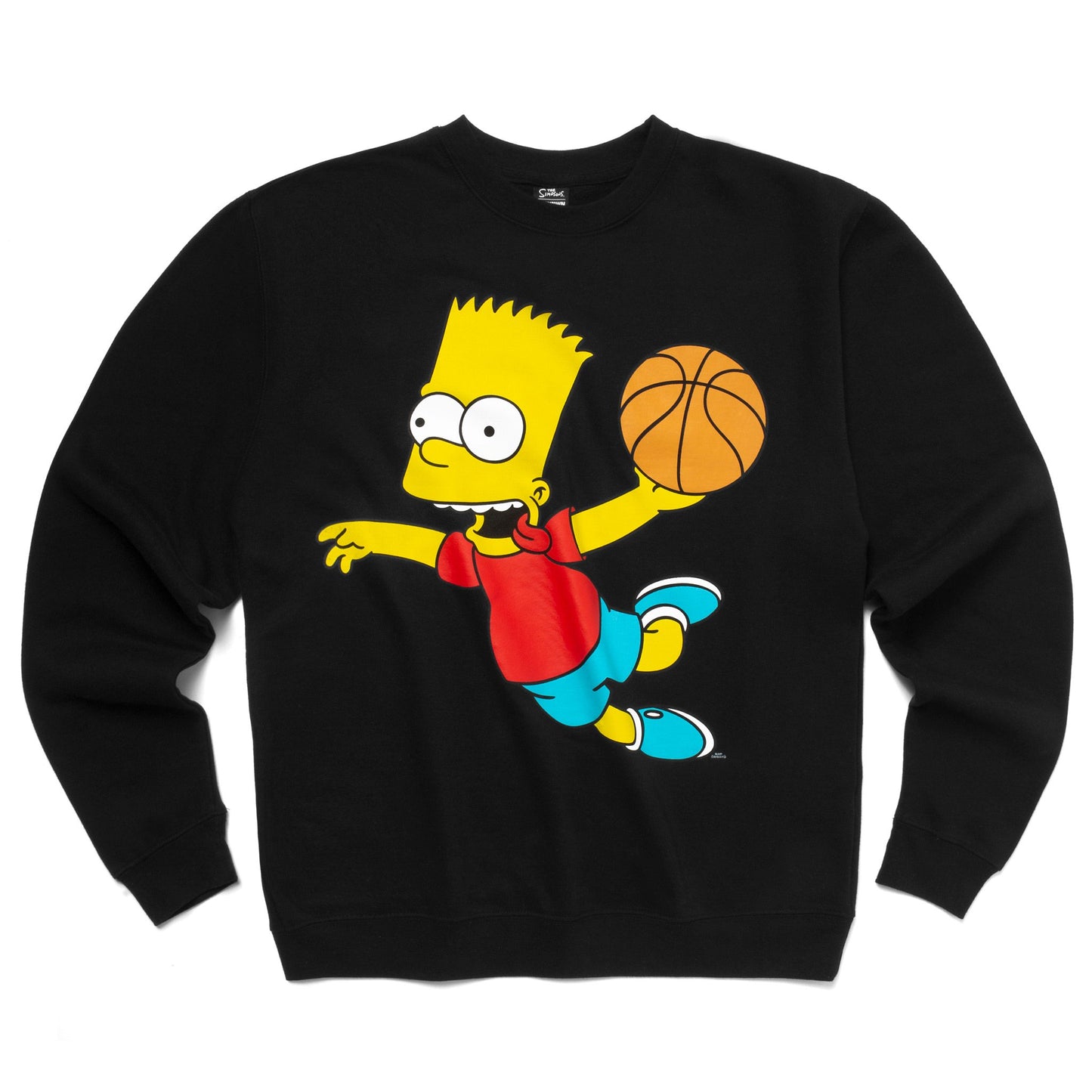 Chinatown Market x The Simpsons Air Bart Crew Sweatshirt - Black