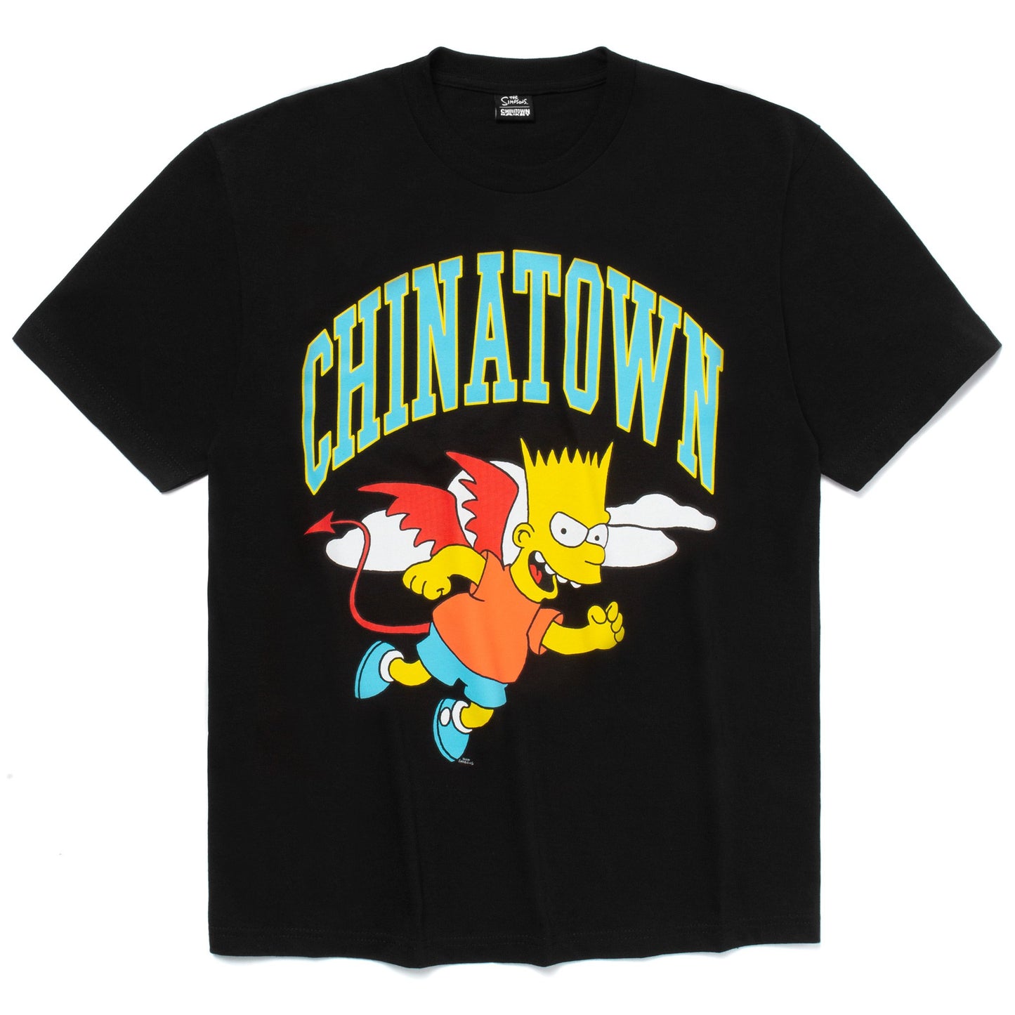 Chinatown Market x The Simpsons Devil Arc T-Shirt - Black