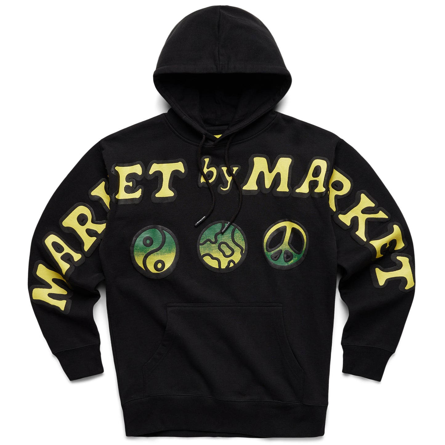 MARKET Cali Lock Gradient Hoodie - Black
