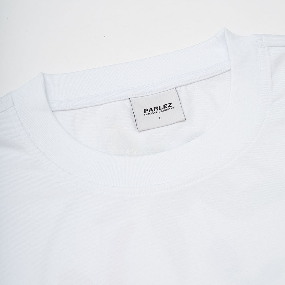 PARLEZ Bloc T-Shirt - White