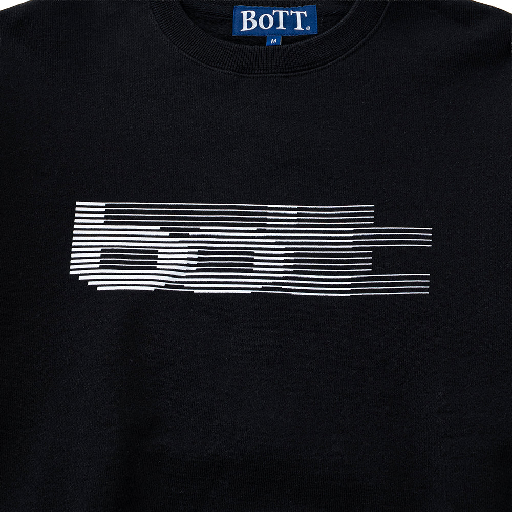 BOTT Blur Crewneck - Black