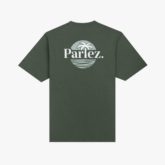 PARLEZ Boca T-Shirt - Kelp Green