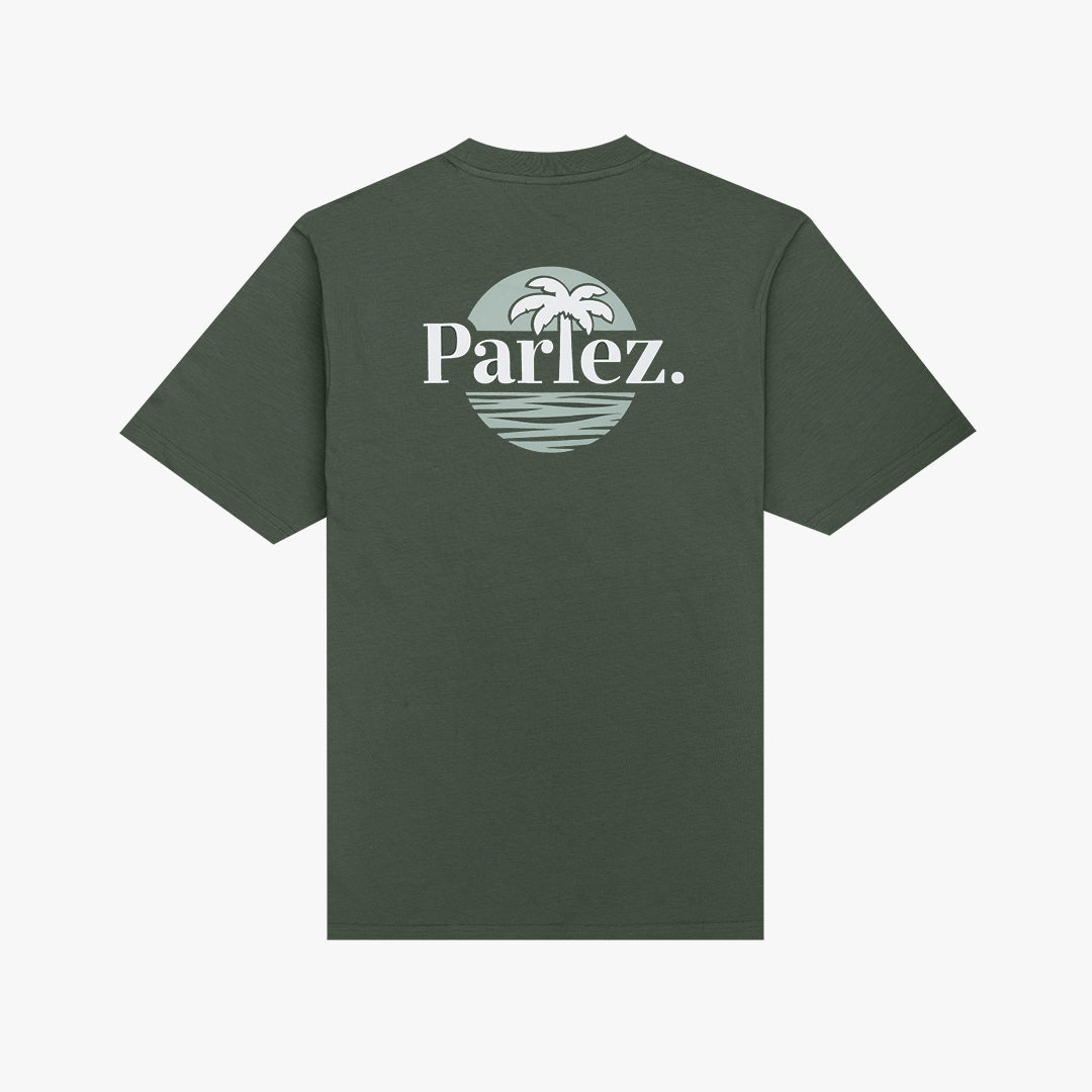 PARLEZ Boca T-Shirt - Kelp Green
