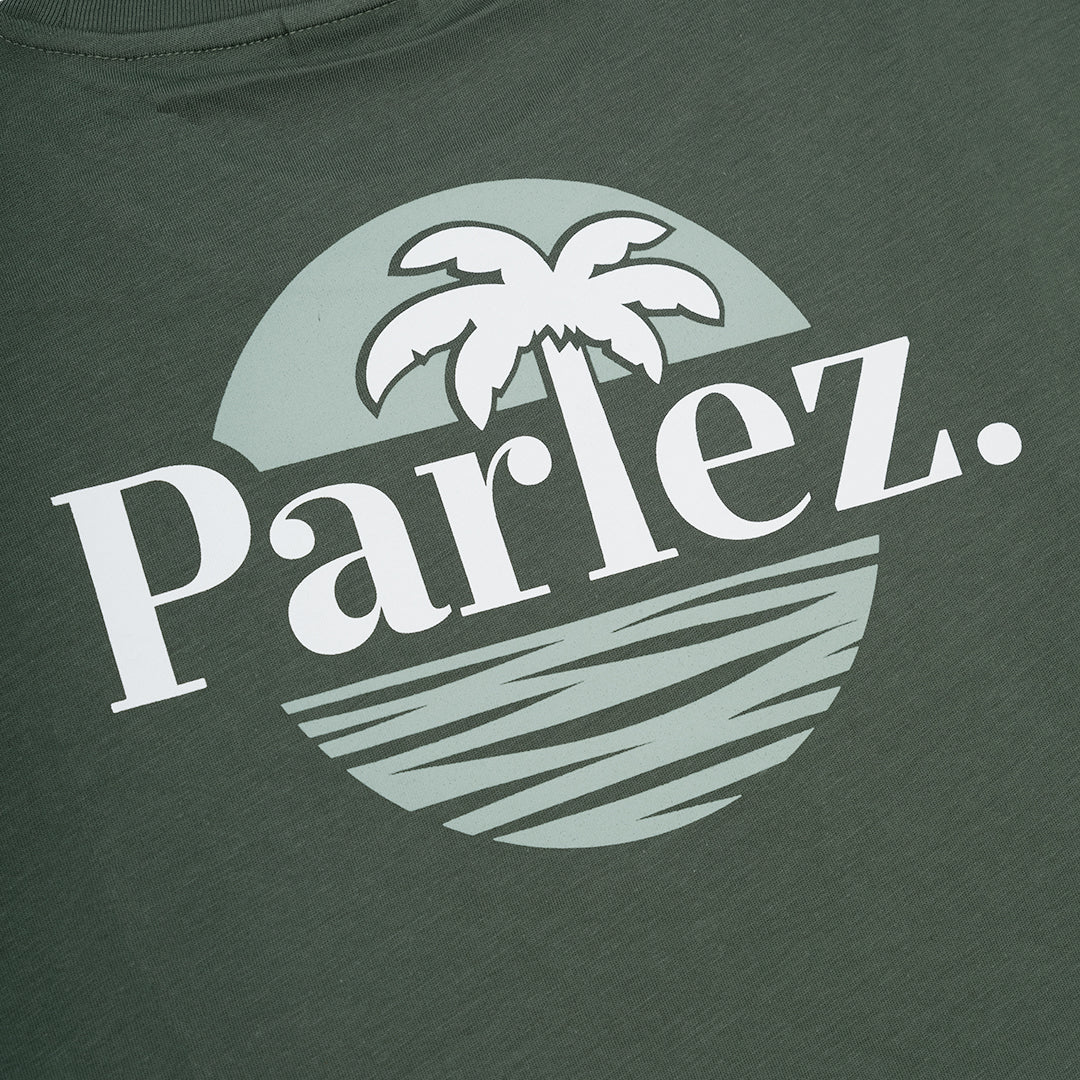 PARLEZ Boca T-Shirt - Kelp Green