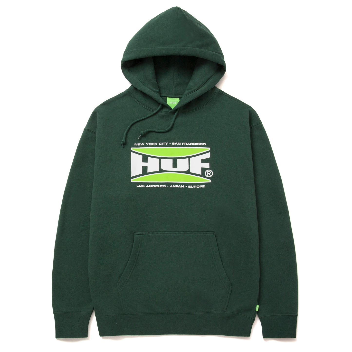 HUF Bolt Hoodie - Forest Green