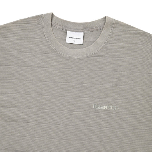 thisisneverthat Border Jacquard LS Tee - Graphite