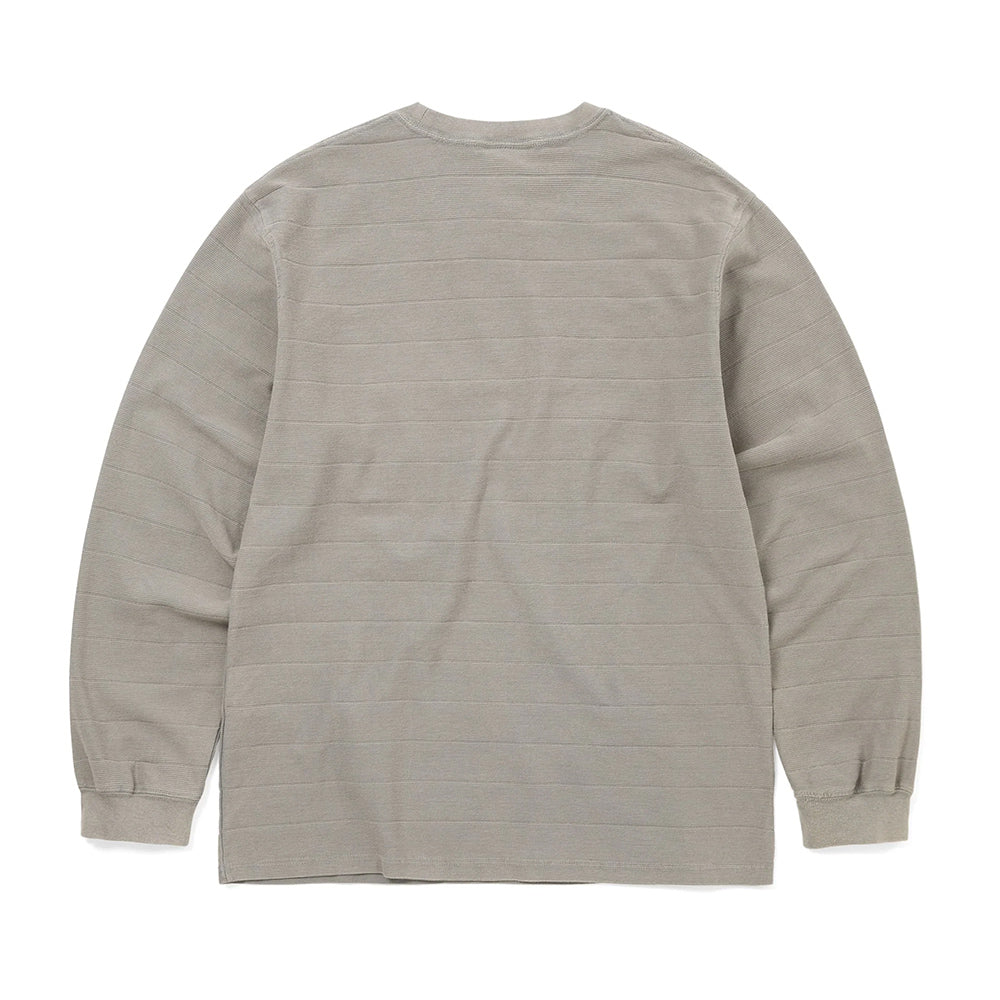 thisisneverthat Border Jacquard LS Tee - Graphite