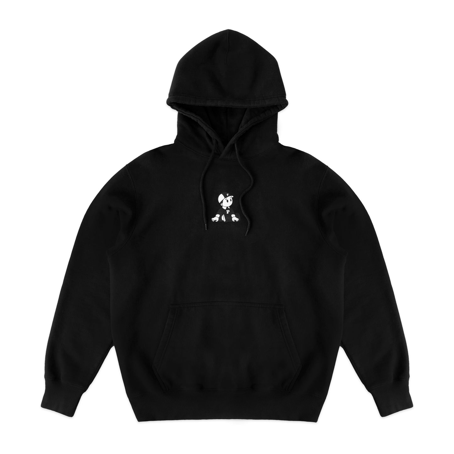 PAWA Speed Sports Boy Hoodie - Black