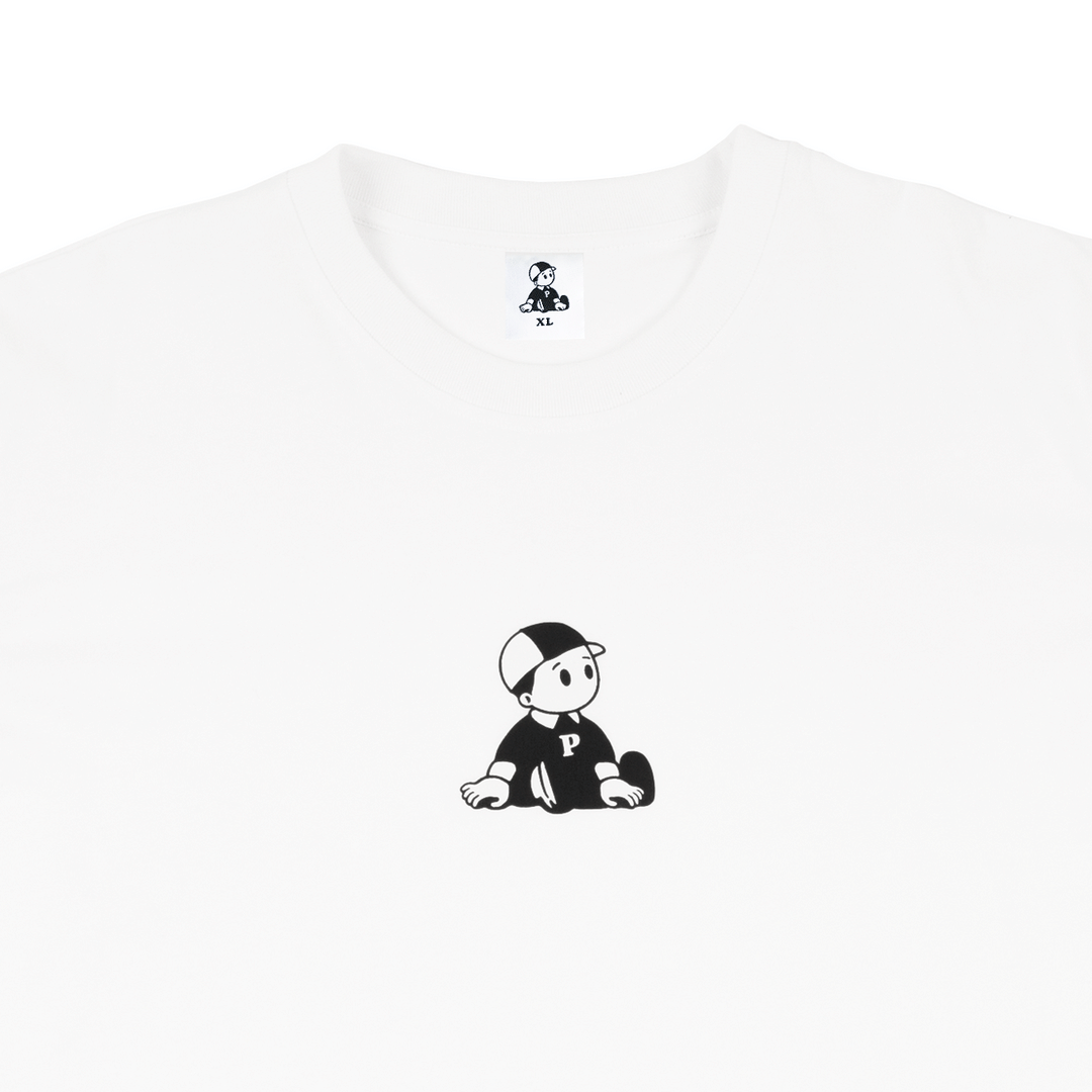 Pawa Speed Sports Boy T-Shirt - White