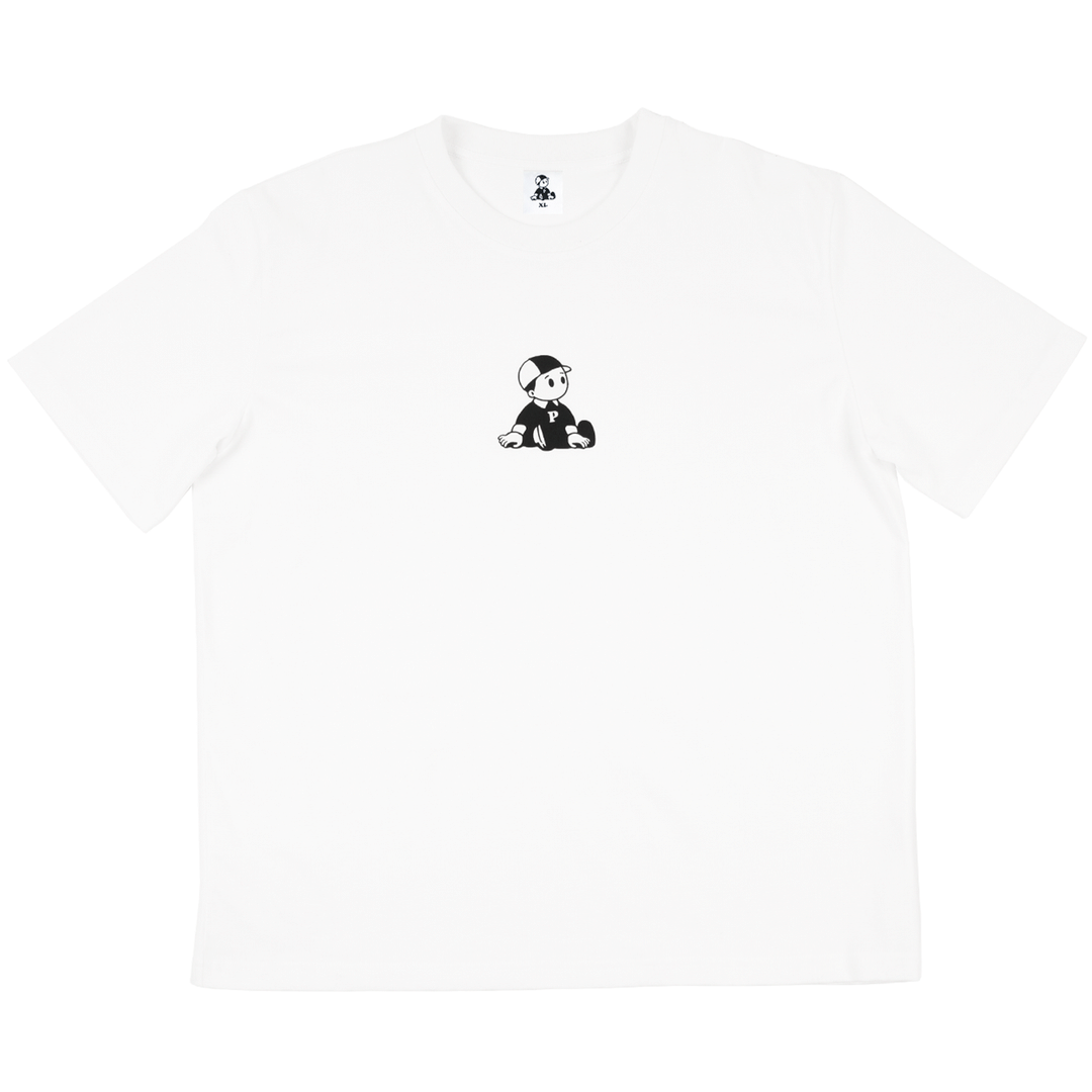 Pawa Speed Sports Boy T-Shirt - White
