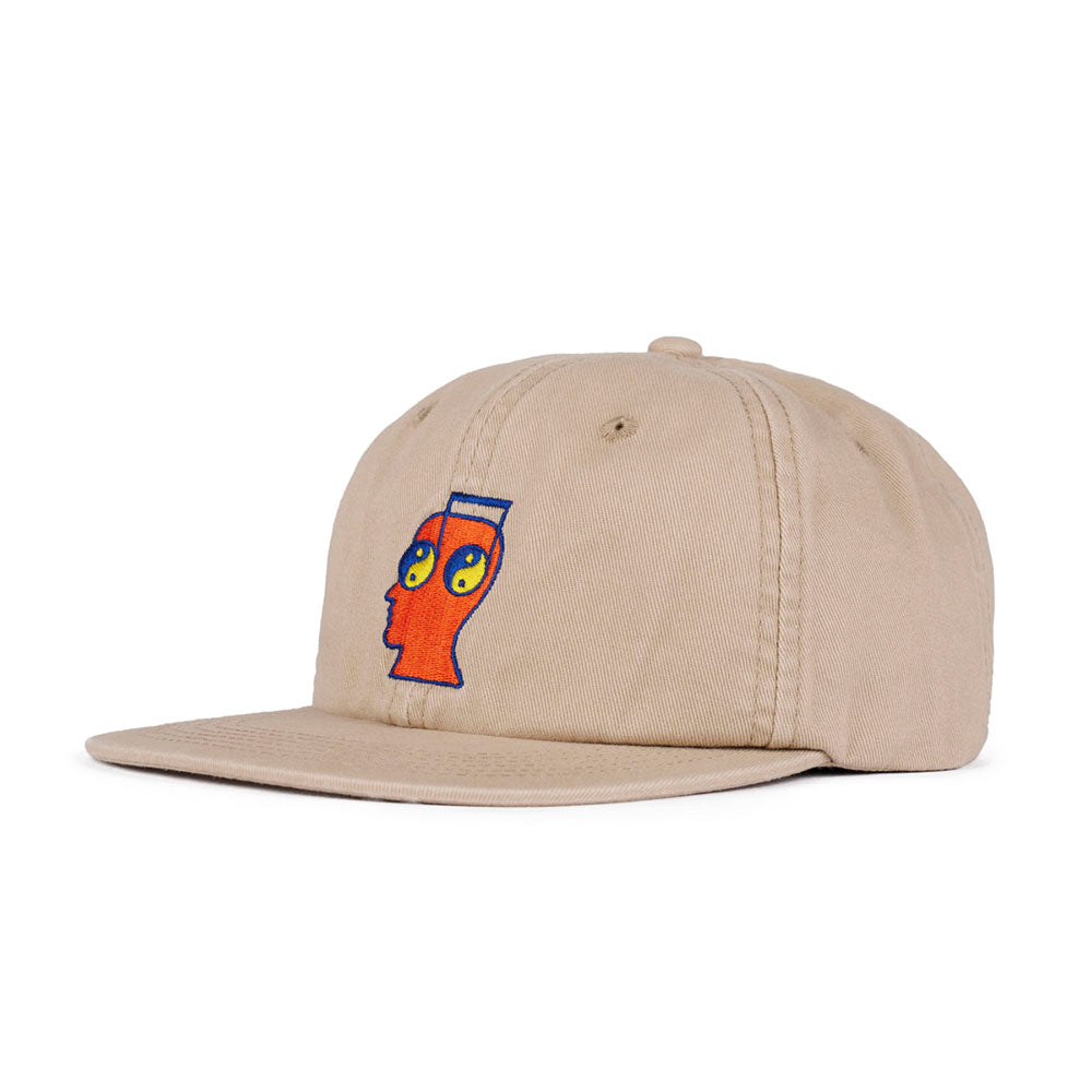 Brain Dead Brain Notes 6 Panel Hat - Khaki