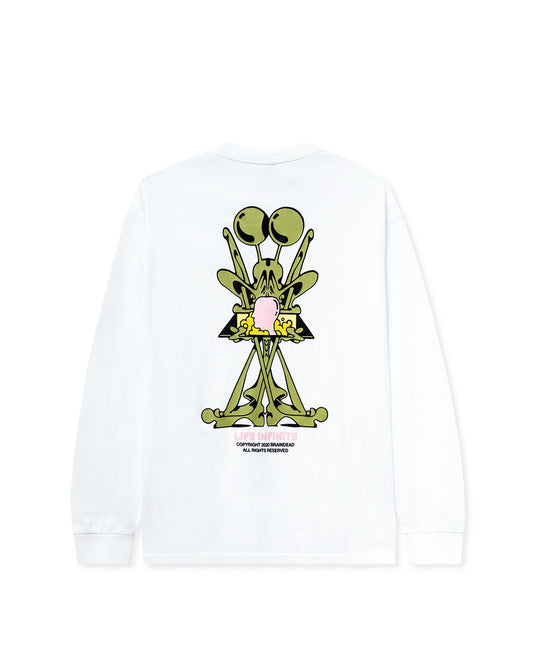 Brain Dead Purgatory L/S T-Shirt - White