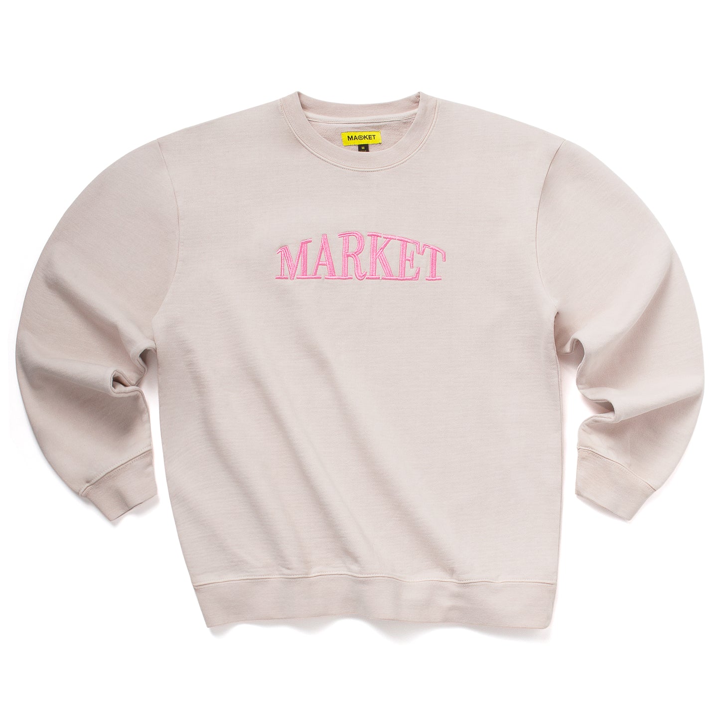 MARKET Bridge Arc Crew Sweat - Washed Pink