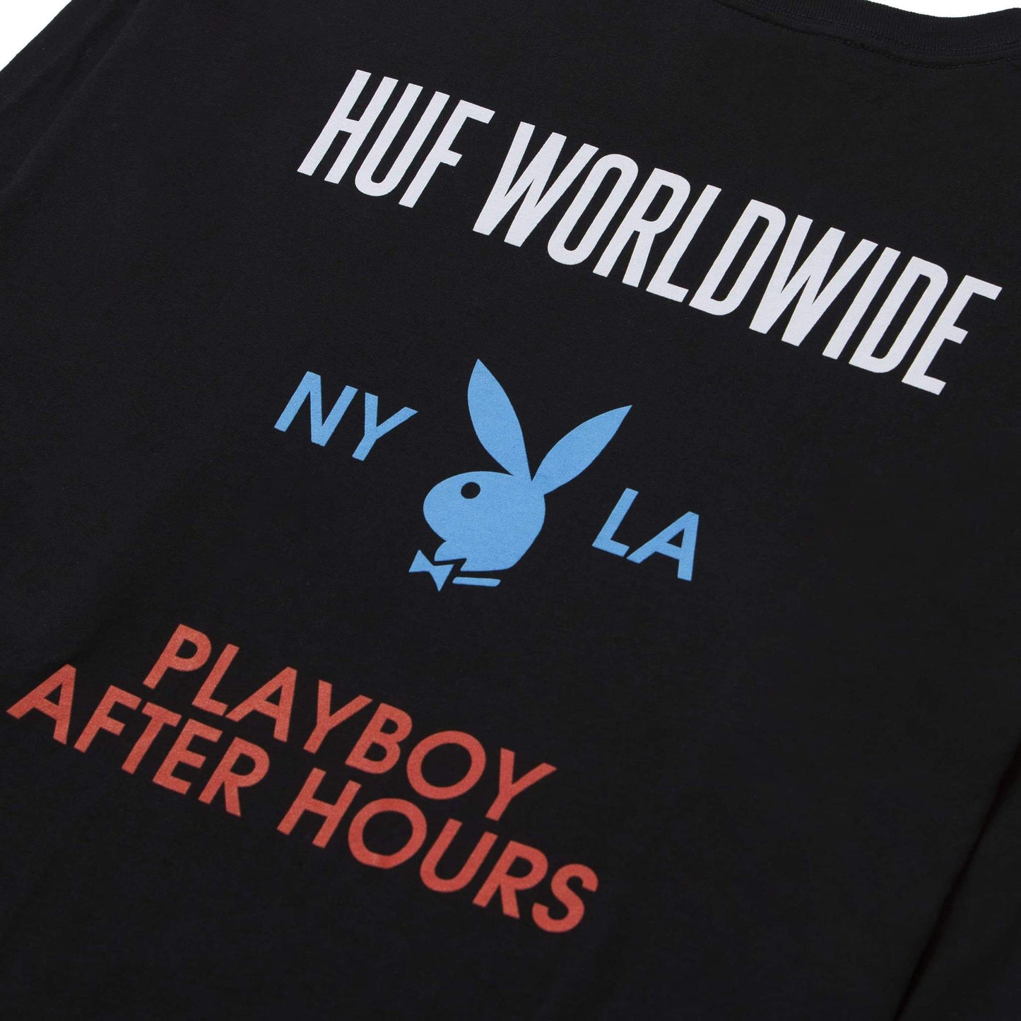 HUF x Playboy Bright Lights LS T-Shirt - Black