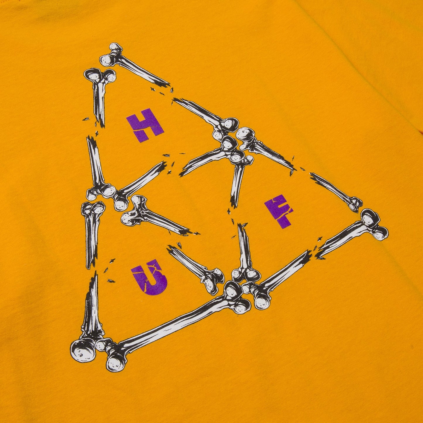 HUF Broken Bones Triple Triangle T-Shirt - White