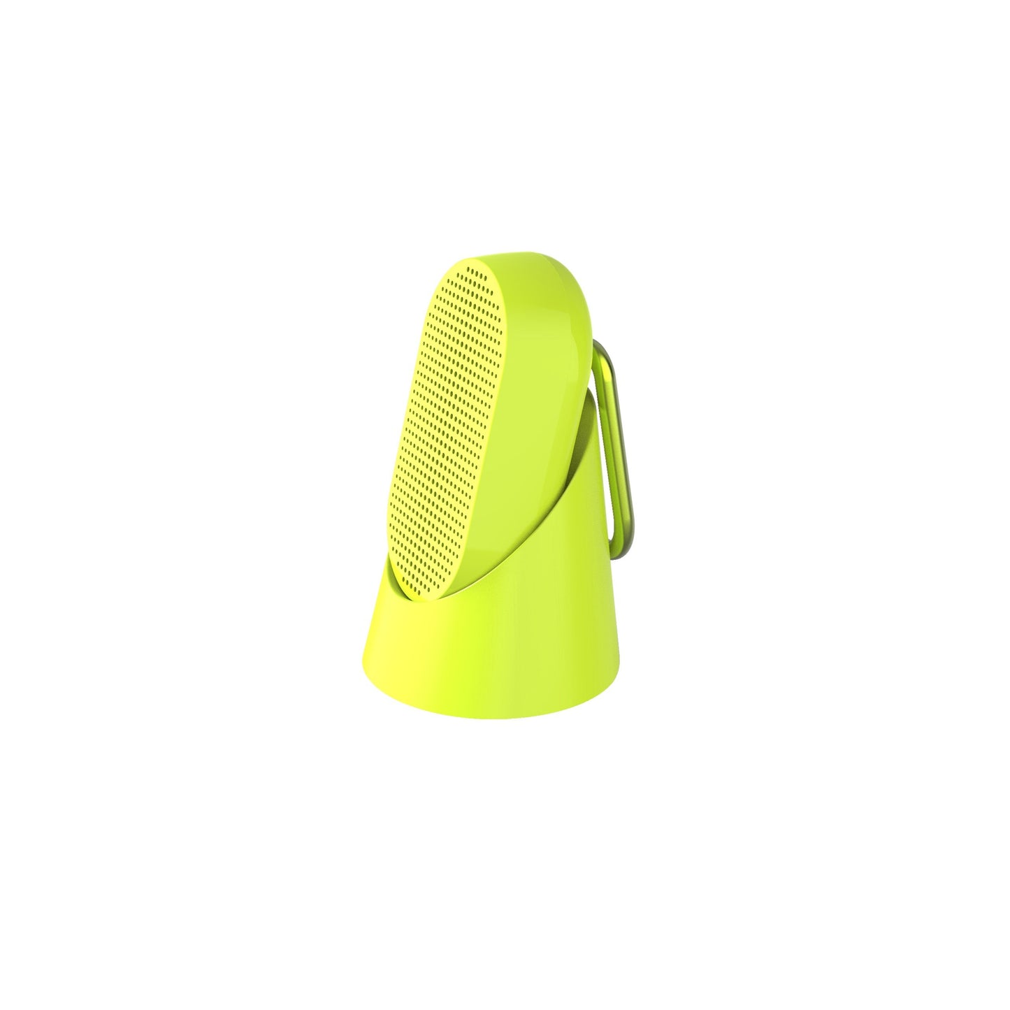 Lexon Mino T Bluetooth Speaker Carabiner - Yellow Flouro