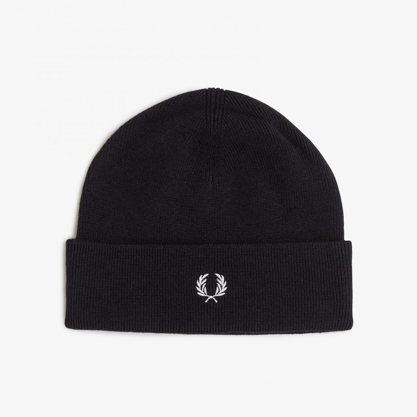 Fred Perry Merino Wool Beanie - Black