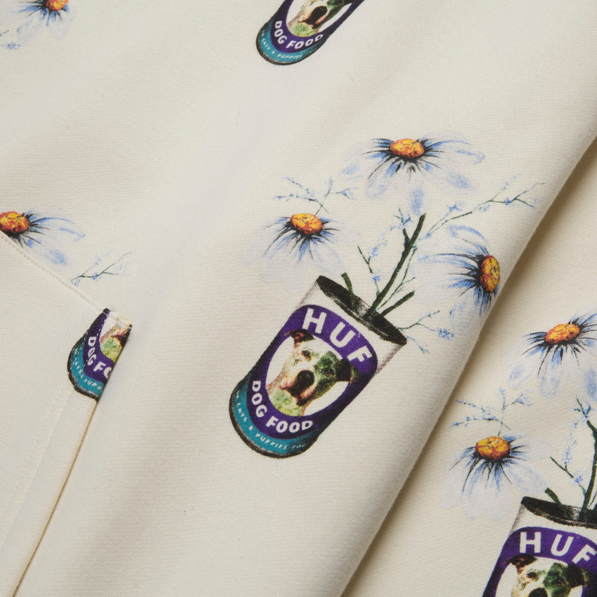 HUF Canned Hoodie - Off White