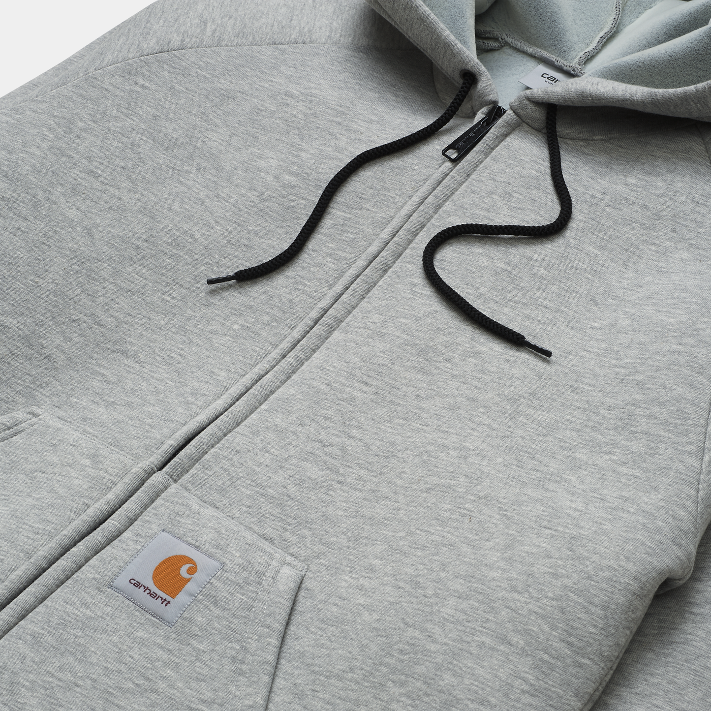 Carhartt WIP Car-Lux Hooded Jacket - Grey Heather