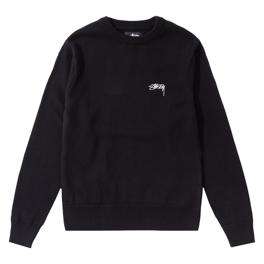 Stüssy Care Label Sweater - Black
