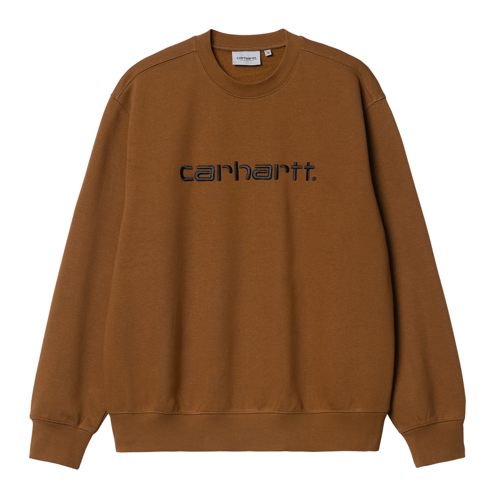 Carhartt WIP Carhartt Sweatshirt - Deep Hamilton Brown Black