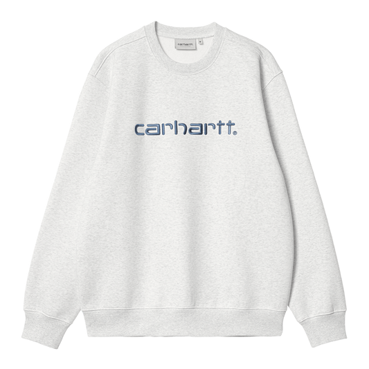Carhartt WIP Carhartt Sweatshirt - Ash Heather Liberty