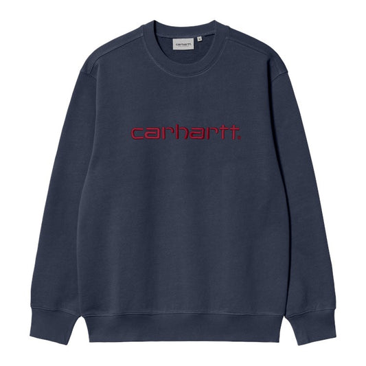 Carhartt WIP Carhartt Sweatshirt - Air Force Blue Malbec