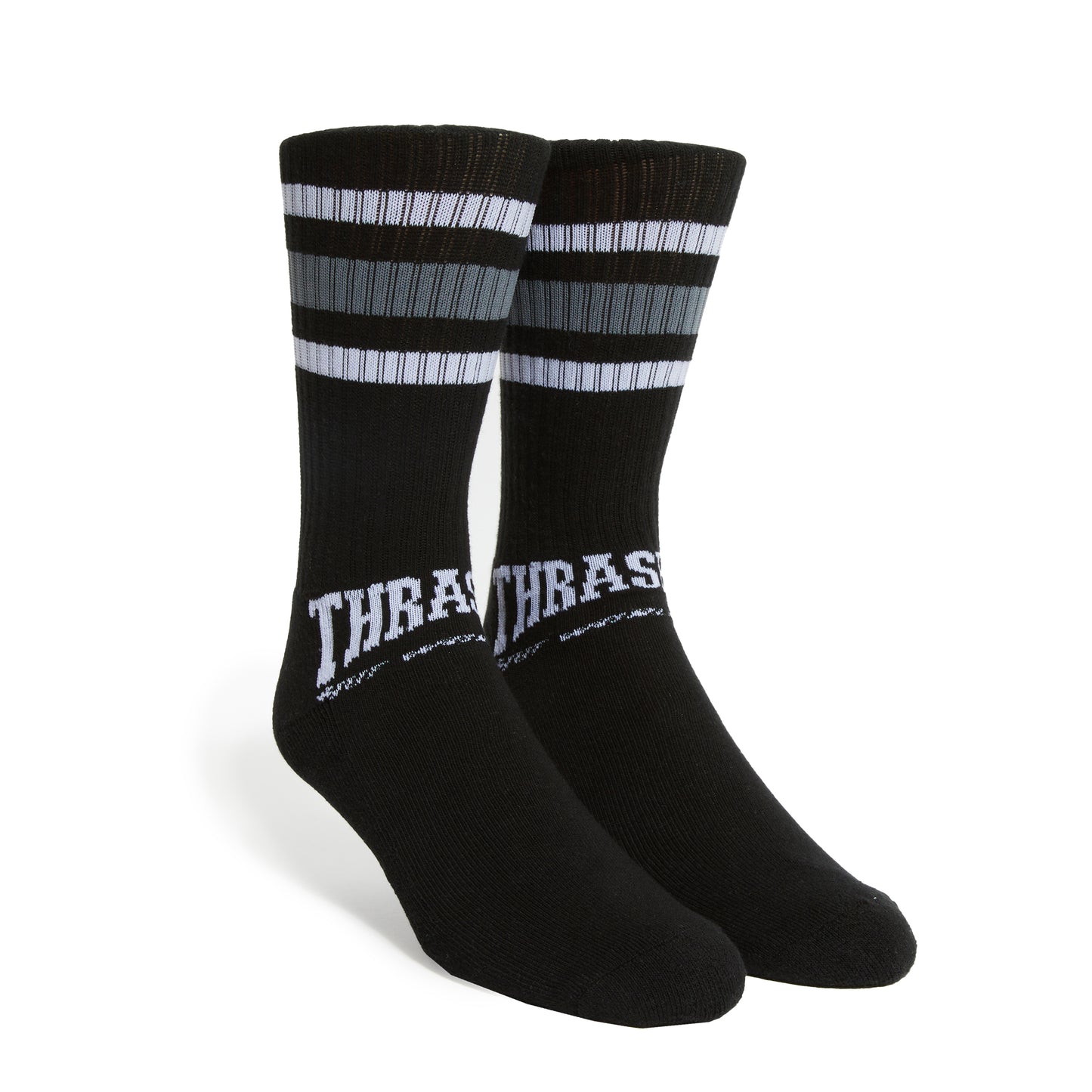 HUF x Thrasher Center Field Sock - Black