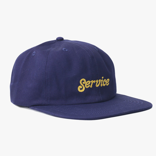 Service Works Chainstitch Script Cap - Navy