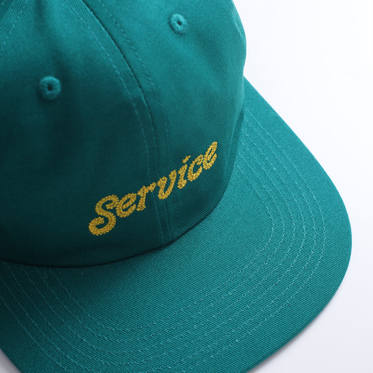 Service Works Chainstitch Script Cap - Teal